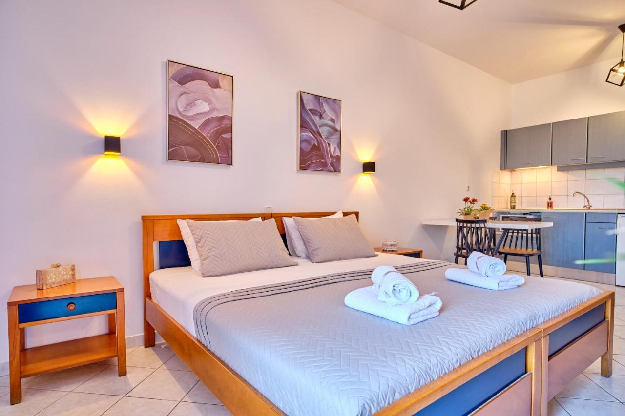 Logas Beach Studios Peroulades  Exterior foto